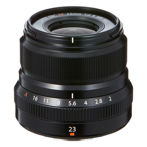 XF23mmF2 R WR  Lens, Black